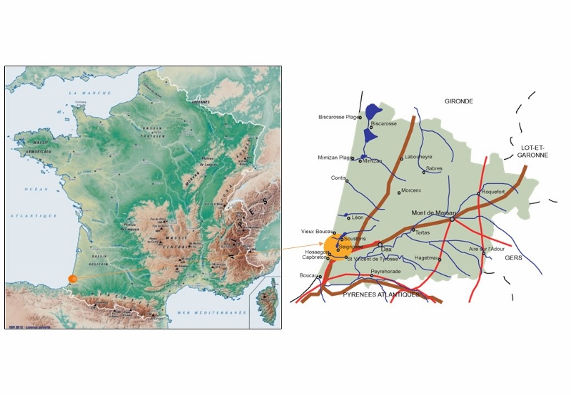 Localisation et accès de la réserve naturelle de l'étang Noir