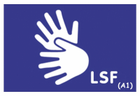 Pictogramme pour l'accueil du public sourd - Niveau A1